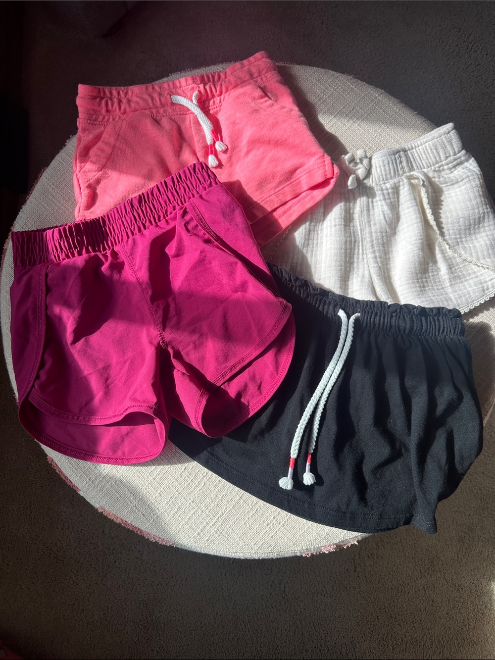 Lot of 4.  Girls shorts.  Size 4T